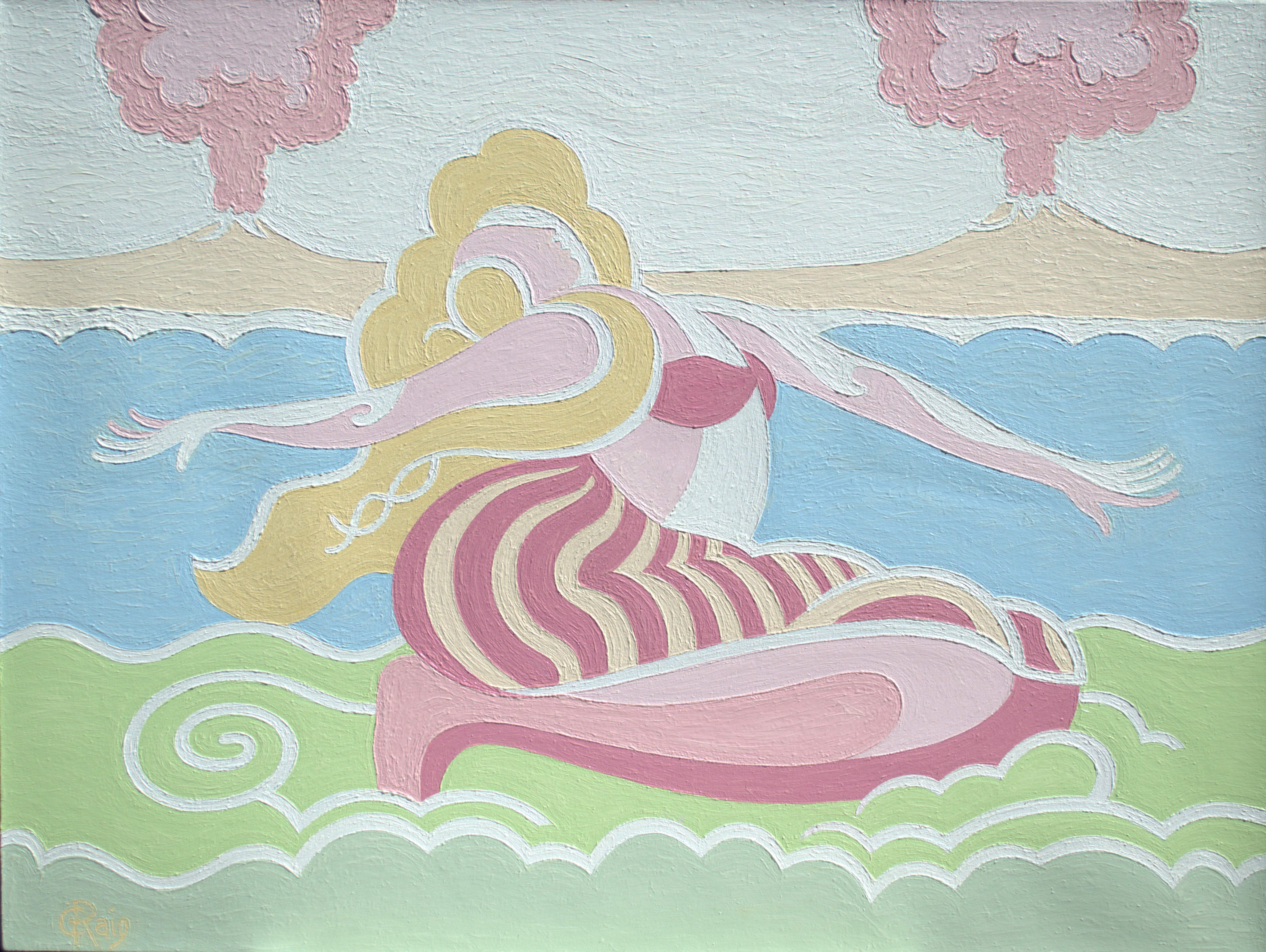 Painting: REVIVAL, 60 by 45 inches